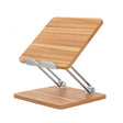 AP-2DP Desktop Liftable Wooden Tablet Laptop Support Stand(Darkwood) - Laptop Stand by PMC TechLife | Online Shopping South Africa | PMC TechLife | Buy Now Pay Later Mobicred
