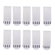 10pcs Picture Hanging Strips Hook and Loop Tape Picture Hanger 4.5x1.7cm - Adhesives & Sealers by PMC TechLife | Online Shopping South Africa | PMC TechLife