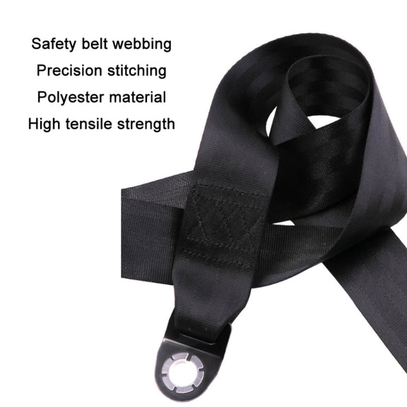 Universal 3-point Car Retrofit Seat Belt With Emergency Locking(Iron Buckle)
