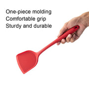 2pcs Non-stick High Temperature Resistant Silicone Cookware, Style: Brush(Red)