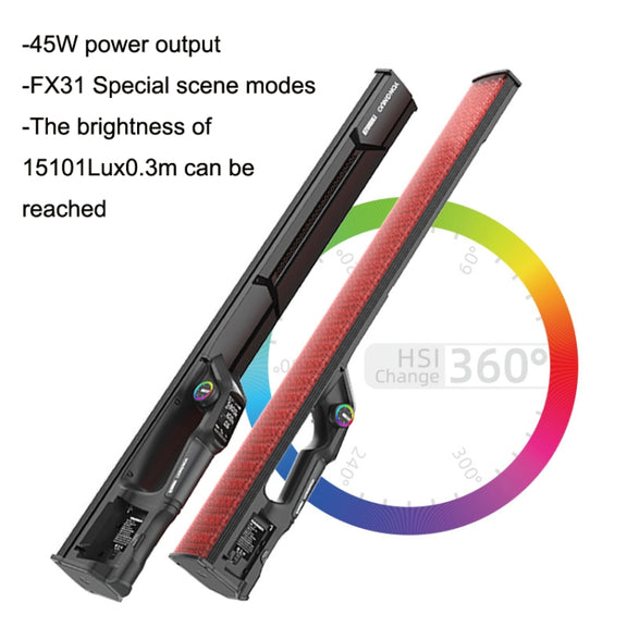 YONGNUO YN660 RGB Standard Version+Remote Control Colorful Stick Light Hand Holds LED Photography Fill Lights