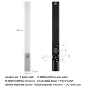 YONGNUO YN360S SLR LED Fill Light Stick Handheld Camera Lights External Photo Lamp, Style: Standard