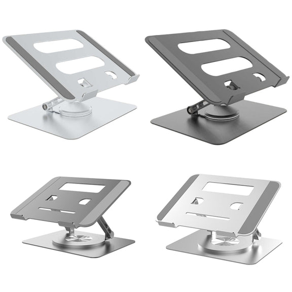 Multifunctional Desktop Foldable Rotating Laptop Cooling Bracket, Spec: SP-086 (Silver)