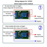12V Protected Start Delay Relay Module