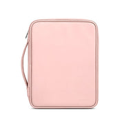 Baona BN-Q015 Leather Water-resistant Shock Absorbing Handheld Tablet Bag, Size: 10.9 inches(Pink)