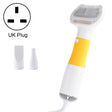 3 in 1 600W Pet Electric High Wind Hair Removal Blowing Combs, Specification: UK Plug 220-240V(Yellow) - Brushes & Combs by PMC TechLife | Online Shopping South Africa | PMC TechLife | Buy Now Pay Later Mobicred