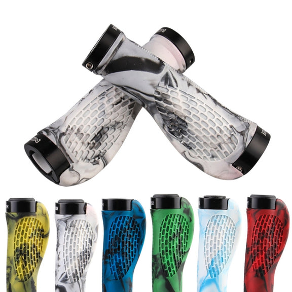 MZYRH 1pair Mountain Bike Bicycle Handlebar Grips Protective Covers(Black and White)