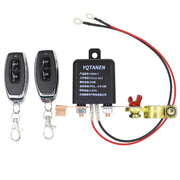 YQTANEN Car Battery Leakage Protection Remote Control Power Off Relay, Voltage: 24V 200A
