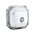 For AirPods 3 RJT-AP-03 Transparent Anti-fall Bluetooth Earphone Protective Sleeve(Black) - For AirPods 3 by PMC Jewellery | Online Shopping South Africa | PMC Jewellery | Buy Now Pay Later Mobicred