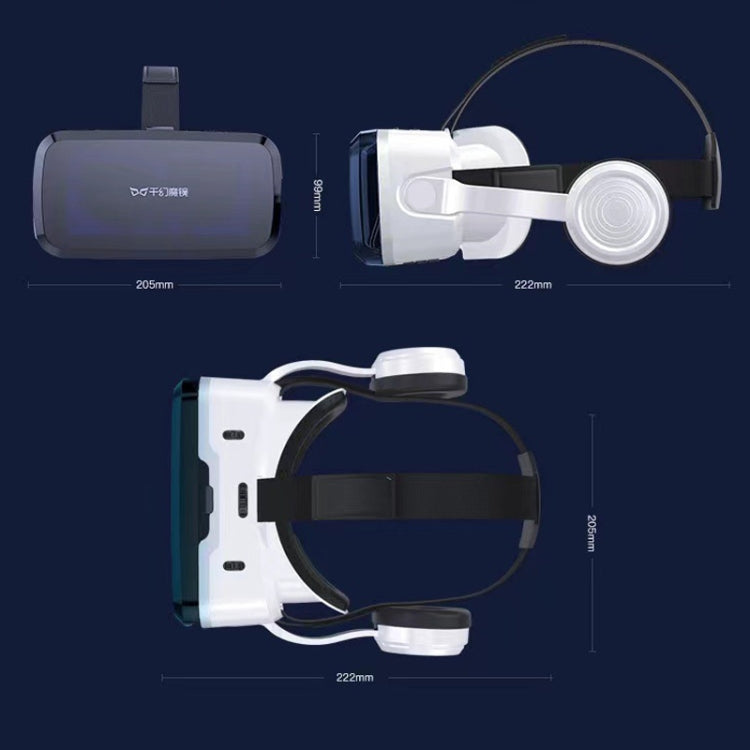 VRSHINECON G04BS+B01 Handle 3D Virtual Reality Helmet VR Glasses With Bluetooth Headset