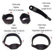 For HTC Vive Tracker VR Game Tracker Strap Accessories, Style: 2 Wristband+1 Belt