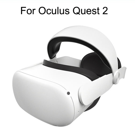For Oculus Quest 2 VR SHINECON OS01 Adjustable All -In -One Head Strap VR Accessories(White)