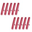 MK-224 10pcs 12-24V Truck Trailer 9LED Side Light Tail Lamp Signal Light(Red) - Warning Lights by PMC TechLife | Online Shopping South Africa | PMC TechLife | Buy Now Pay Later Mobicred