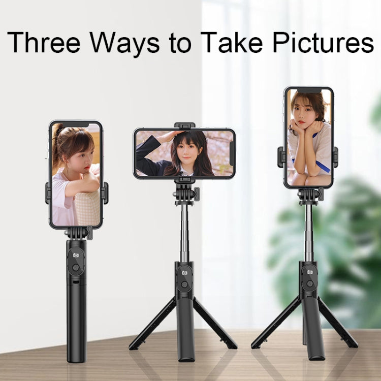 Portable 360 Degree Rotation Foldable Bluetooth Selfie Stick, Spec: P20S-1 74cm