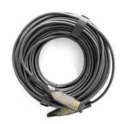 2.0 Version HDMI Fiber Optical Line 4K Ultra High Clear Line Monitor Connecting Cable, Length: 10m(White)
