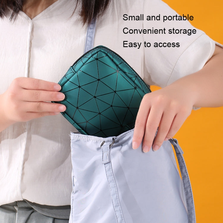 XH8214 Portable Sanitary Napkin Storage Bag Large Capacity Water-resistant Coin Bag(Fluorescence)