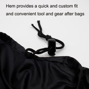 Dustproof Seat Cover For Grass Cutter / Agricultural Vehicle / Forklift / Tractor, Size: 15 Inch (Yellow Black)