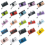 R2-FILM Retro Manual Reusable Film Camera for Children without Film(Black)