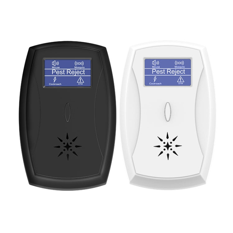 Household Mute Low Power Ultrasonic Insect Repeller, Specification: EU Plug(Black)