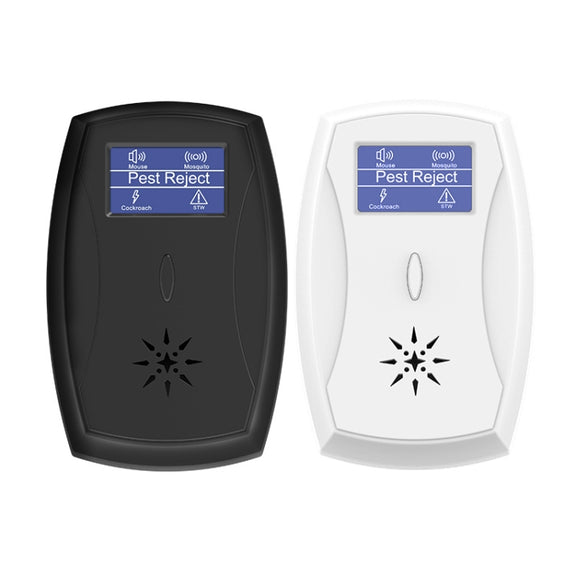 Household Mute Low Power Ultrasonic Insect Repeller, Specification: UK Plug(Black)