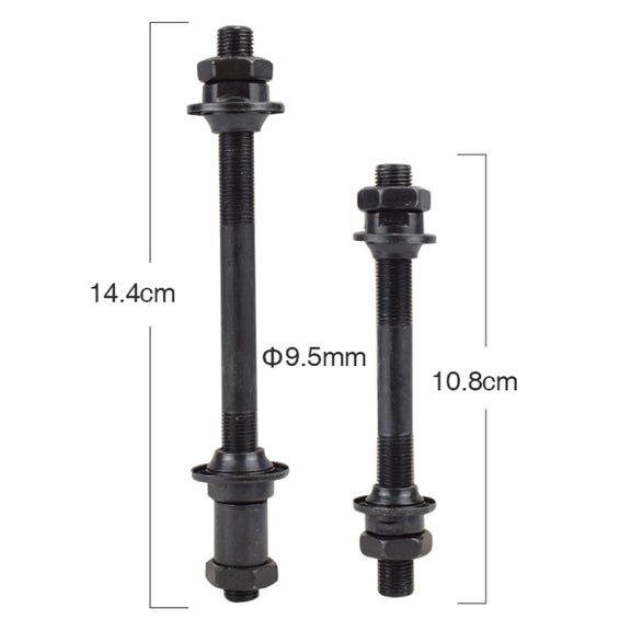 Bicycle Hollow Shaft Hub Quick Release Rod Bearing Modification Accessories, Specification: Front Axle