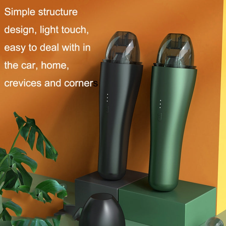 P02 Vehicles / Household High Power Large Suction Portable Wireless Handheld Vacuum Cleaner(Star Black)