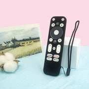 For ONN Android TV 4K UHD Streaming Device Y55 Anti-Fall Silicone Remote Control Cover(Black)