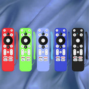 For ONN Android TV 4K UHD Streaming Device Y55 Anti-Fall Silicone Remote Control Cover(Black)