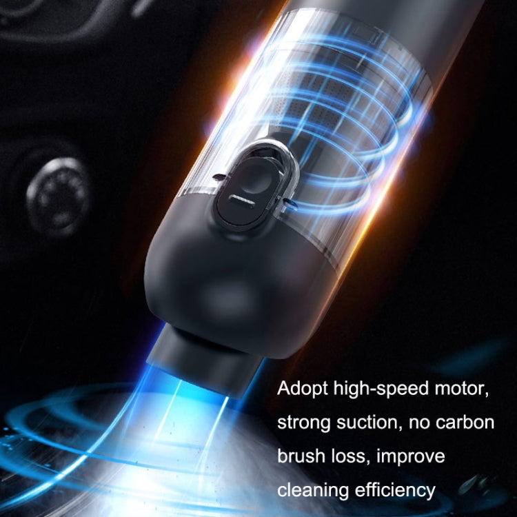 P03 16000Pa Strong Suction High Power Portable Handheld Wireless Car Vacuum Cleaner(Star Black)