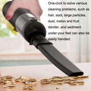 P03 16000Pa Strong Suction High Power Portable Handheld Wireless Car Vacuum Cleaner(Silver White)