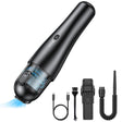 P06 12V High Power Portable Wireless Vehicles / Household Vacuum Cleaner(Black) - Vacuum Cleaner by PMC TechLife | Online Shopping South Africa | PMC TechLife | Buy Now Pay Later Mobicred