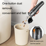 P06 12V High Power Portable Wireless Vehicles / Household Vacuum Cleaner(Black)