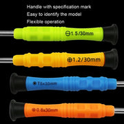 20pcs Mini Screwdriver Anti-Slip Mobile Phone Disassembly Maintenance Tools, Series: T6