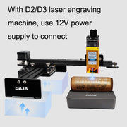 DAJA R3 For D2 / D3 / X1 / M1 Laser Carving Machine Rotation Shaft(Black)