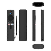For Xiaomi 4K TV Stick Y48 Remote Control Anti-Drop Silicone Protective Cover(Black)