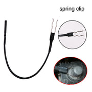 Pure Copper Battery Holder Car Leakage Detection Tool Measuring Leakage(Black)
