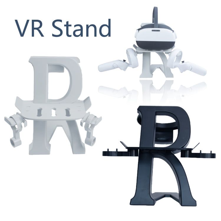 For Meta Quest 2 /Pico 4 /Pro VR Headset Display Stand Holder Mount(Black)