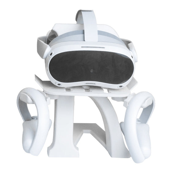 For Meta Quest 2 /Pico 4 /Pro VR Headset Display Stand Holder Mount(Black)