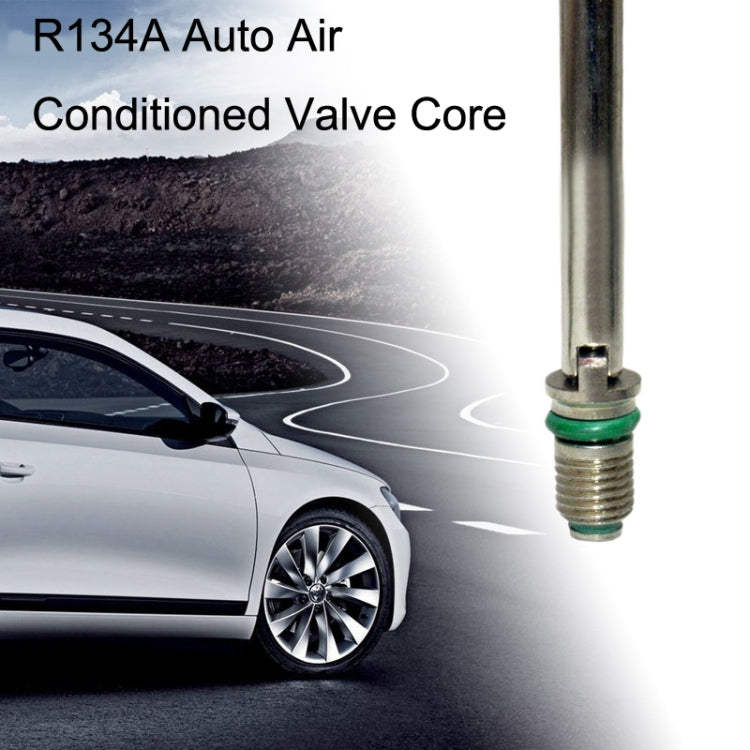 R134A Auto Air Conditioned Valve Core Mouth Fast Exhaust Valve(Green)
