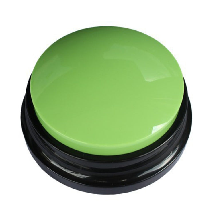 Pet Communication Button Dog Vocal Box Recording Vocalizer, Style: Recording Model(Green)