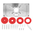 Woodworking Engraving Machine Slotted Flip Board(Red) - Others by PMC TechLife | Online Shopping South Africa | PMC TechLife