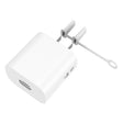 For Apple 5W AC01 Charger Silicone Protective Cover(White) - free shipping - PMC TechLife - Order now!