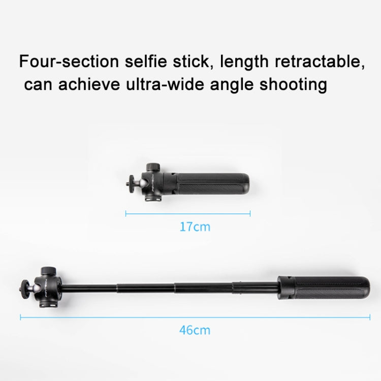 PGYTECH  Camera Tripod Cell Phone Selfie Extension Pole,Spec: Tripod+Phone Clip