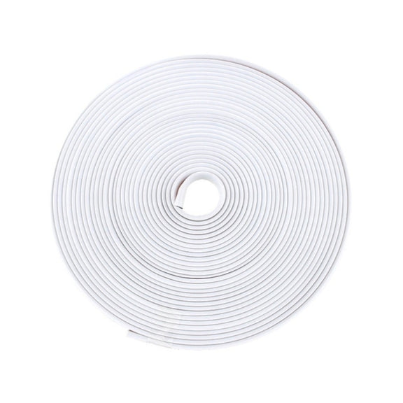 8m/roll Car Wheel General Sticker Modified Protection Sticker Anti-collision Strip(White)
