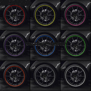 8m/roll Car Wheel General Sticker Modified Protection Sticker Anti-collision Strip(Purple)