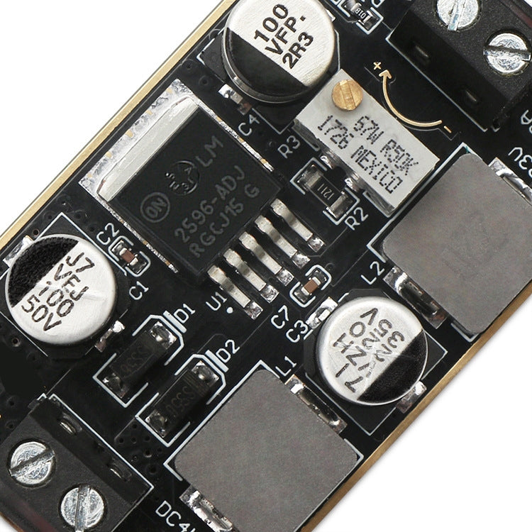 LM2596-ADJ DC-DC Adjustable Step-Down Power Module 4V-40V To 1.23-35V 3A Stereotype Board(As Show)