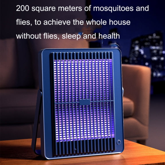 Indoor Outdoor Electric Mosquito Killer Light 2 In 1 Inhalation Mosquito Trap(Blue)