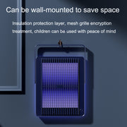 Indoor Outdoor Electric Mosquito Killer Light 2 In 1 Inhalation Mosquito Trap(Blue)