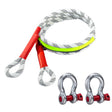 Car Outdoor Off-road Emergency Rescue Thickened Nylon Tow Rope, Specification: 3 Tons 3m - Towing Bars by PMC TechLife | Online Shopping South Africa | PMC TechLife | Buy Now Pay Later Mobicred