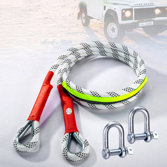 Car Outdoor Off-road Emergency Rescue Thickened Nylon Tow Rope, Specification: 3 Tons 3m